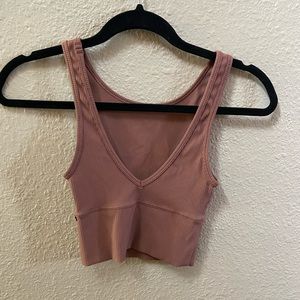 lululemon Power Pivot Tank size 0 in Spiced Chai